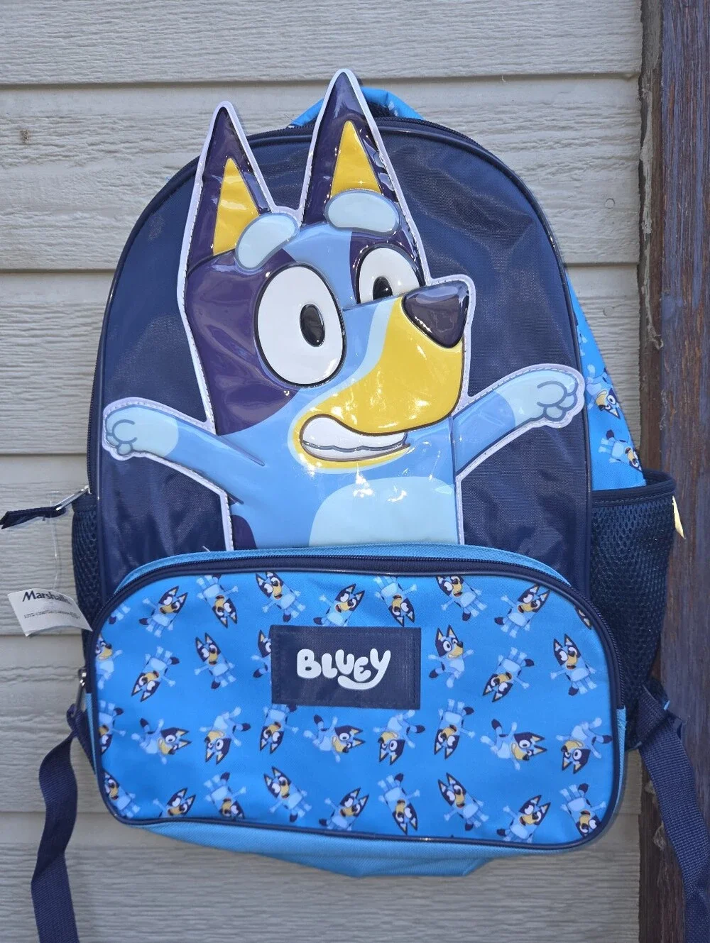 Bluey Kids Backpack with Character Front